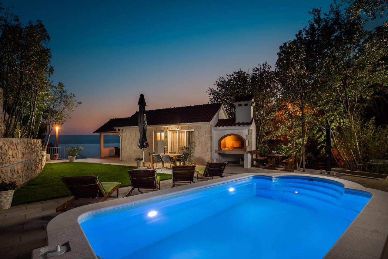 Villa Leoma With Heated Pool Marusici  المظهر الخارجي الصورة