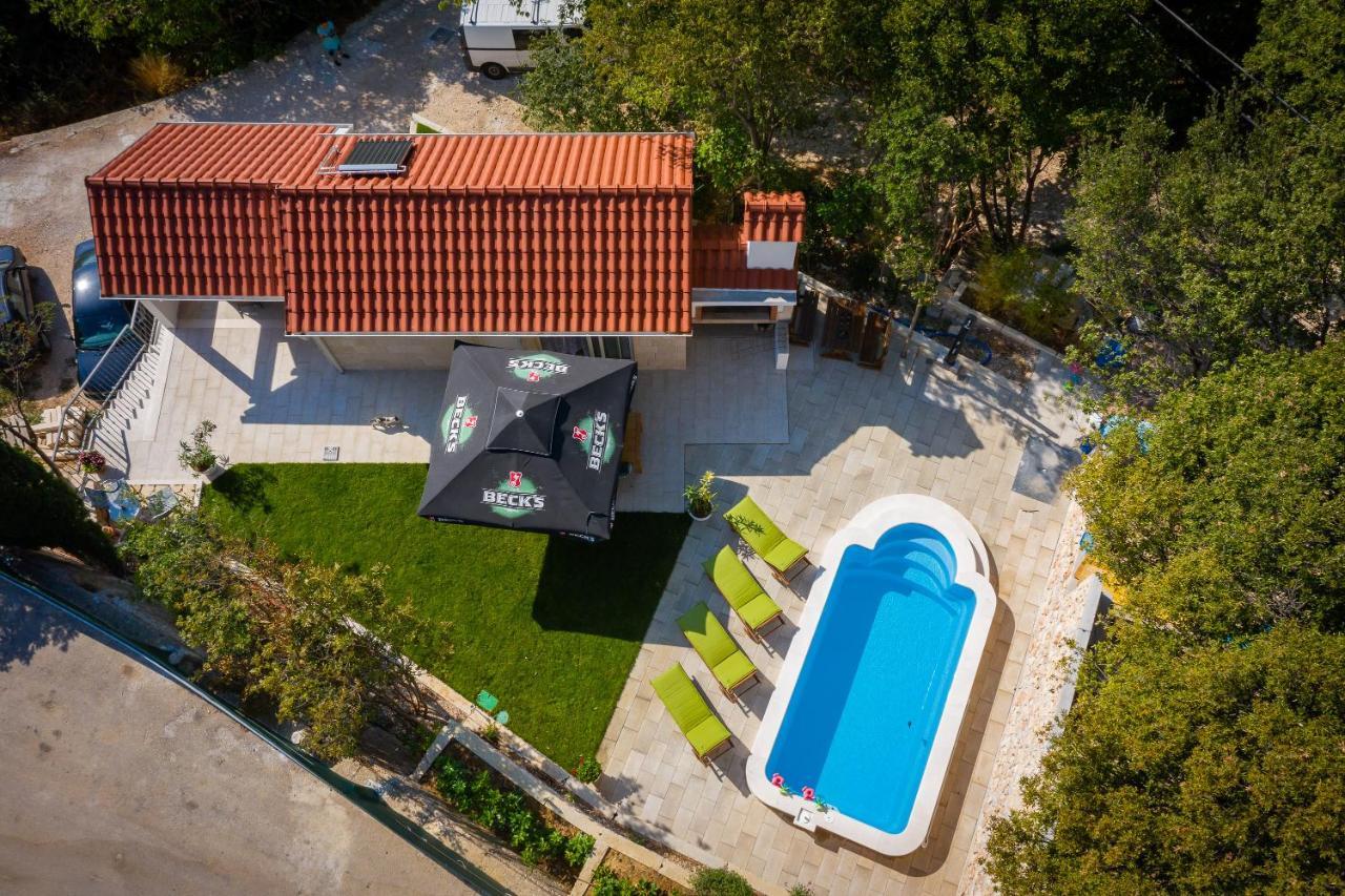 Villa Leoma With Heated Pool Marusici  المظهر الخارجي الصورة