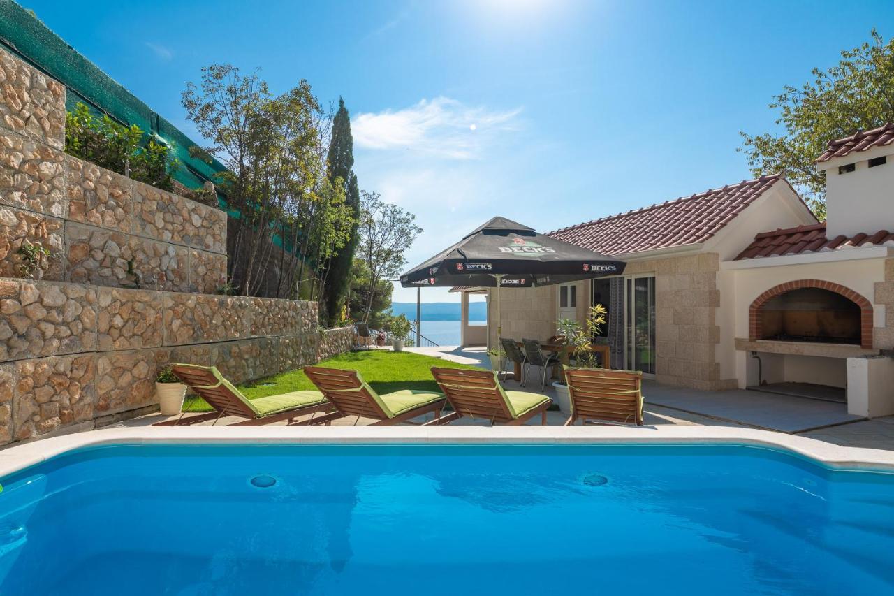 Villa Leoma With Heated Pool Marusici  المظهر الخارجي الصورة
